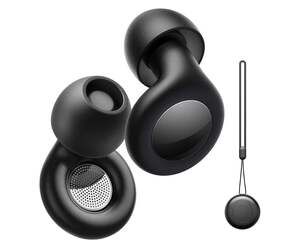 Reusable Silicone Ear Plugs for Sleeping Noise Cancelling, 25dB Noise Reduction